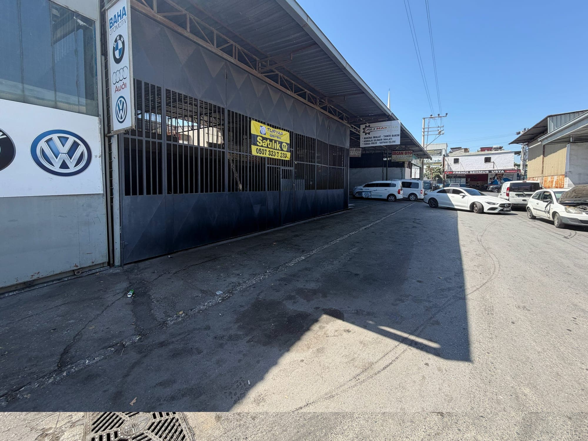 TURYAP SİSTEM'DEN SANAYİ SİTESİN'DE 308 M2 SATILIK DÜKKAN