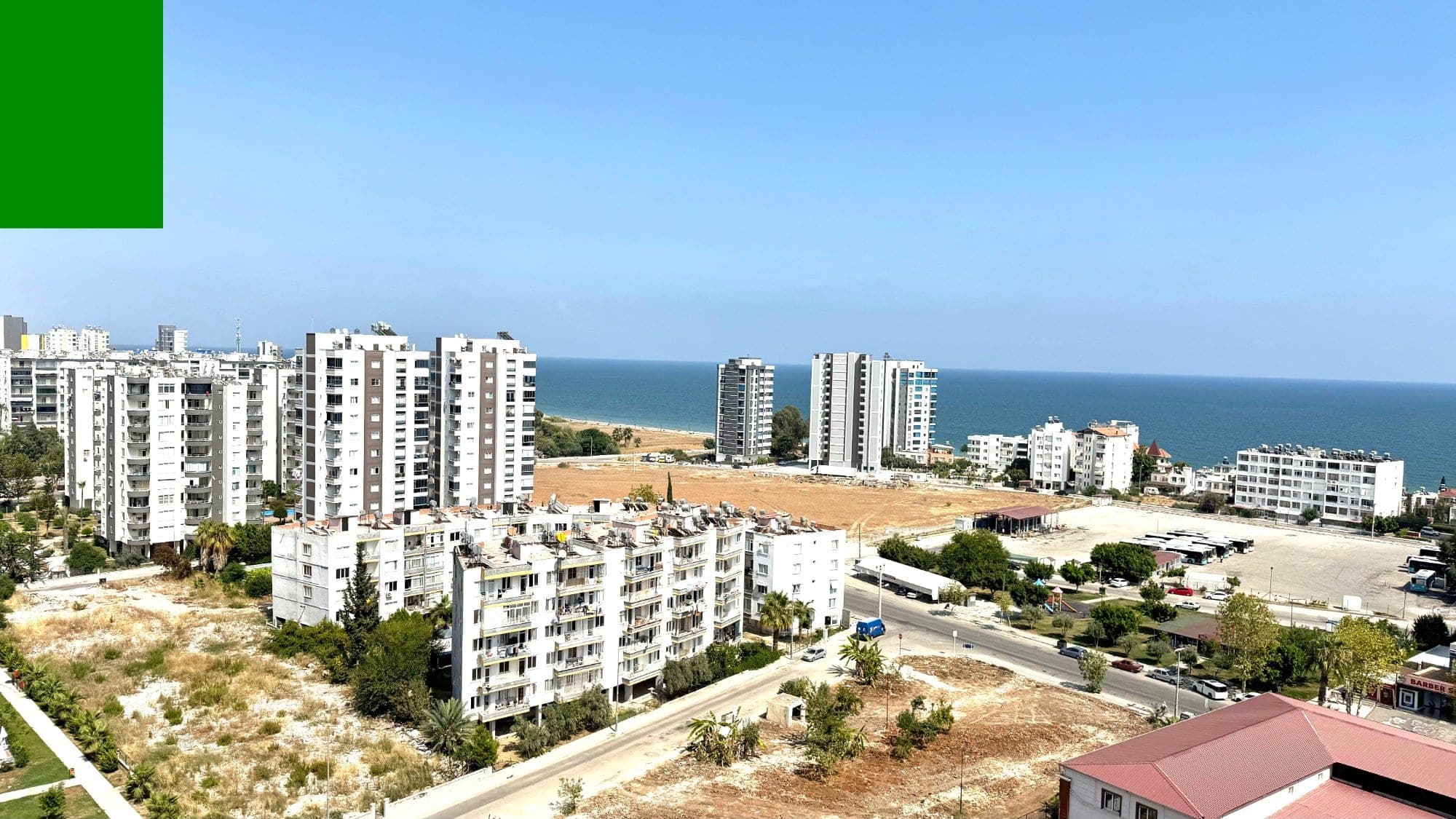 TURYAP'TAN TECEDE 80M² EŞYALI SİTE İÇİ DENİZ MANZARALI 1+1 DAİRE